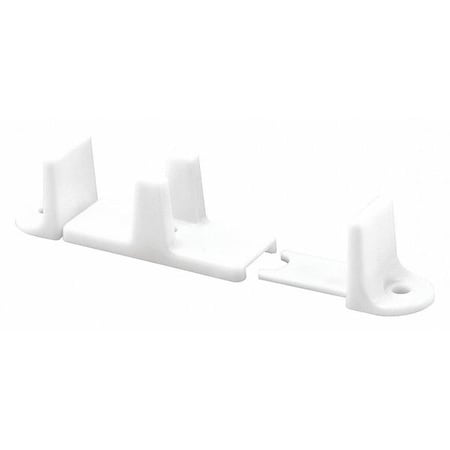 1 in. White Nylon, Adjustable Bypass Door Guide (2 Pack) MPN:N 6760