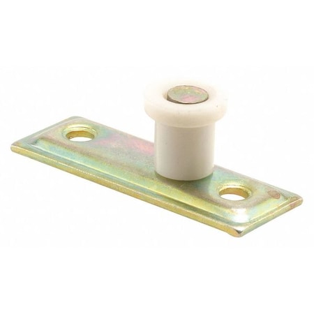Bi-Fold Door Top Roller Guide, Stamped Steel Base, Nylon Roller Guide (Single Pack) MPN:N 6832