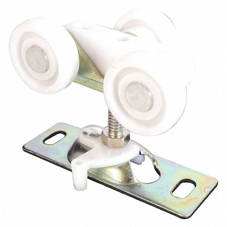 1 in. Flat Nylon Wheel Bi-Fold Door Roller (2 Pack) MPN:N 6848