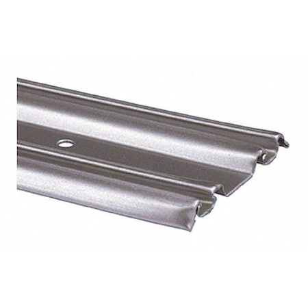 Bypass Mirror Door Bottom Track, 72 in., Roll-Formed Steel, Champagne (Single Pack) MPN:N 6881