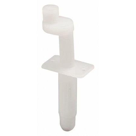Bi-Fold Door Top Pivot, 3/8 in. Offset Pivot, Nylon, White Finish (2 Pack) MPN:N 6982