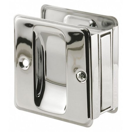 Tray/Edge Pull, Silver, Brass, 1 3/8 in W MPN:N 7085