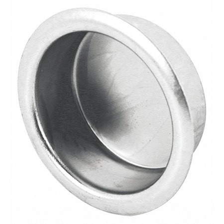 Finger Closet Pull, 3/4 in. x 5 in., Satin Nickel, PK4 MPN:N 7200