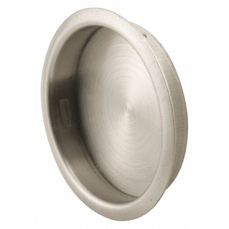 1-3/4 in. Satin Nickel Plated Closet Door Finger Pull (2 Pack) MPN:N 7203