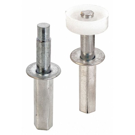 Bi-Fold Door Top Pivot and Guide Set, 7/16 in. Steel Housing (2 Pack) MPN:N 7263