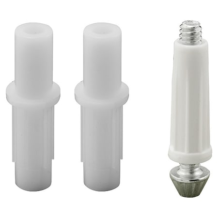 3/8 in. Bi-Fold Door Top/Bottom Pivot and Guide Set (1 Set) MPN:N 7269