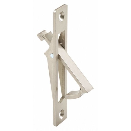Diecast, Satin Nickel, Pocket Door Flush Edge Pull (Single Pack) MPN:N 7274