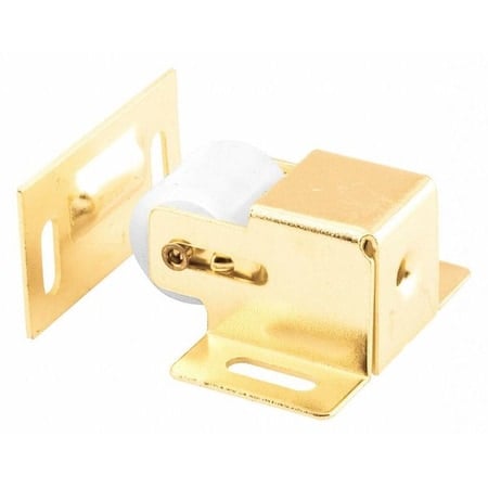 5/8 in., Brass Plated Steel Spring-Loaded Housing and Strike (Single Pack) MPN:N 7290