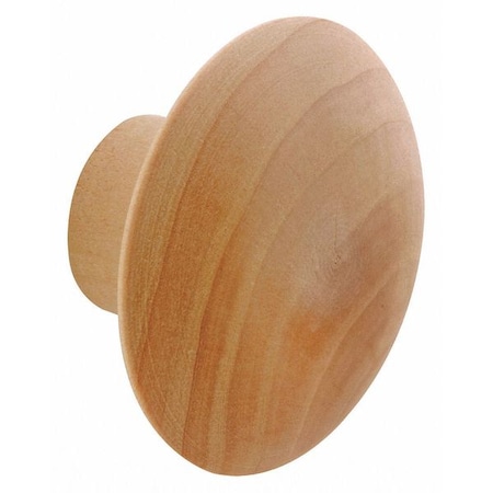 Bi-Fold Door Pull Knob with Screw, Wood (Single Pack) MPN:N 7298