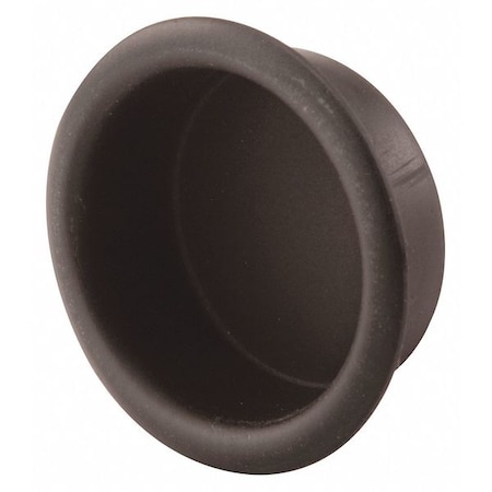 Finger Pull, 3/4 in., Solid Brass, Classic Bronze, PK4 MPN:N 7320