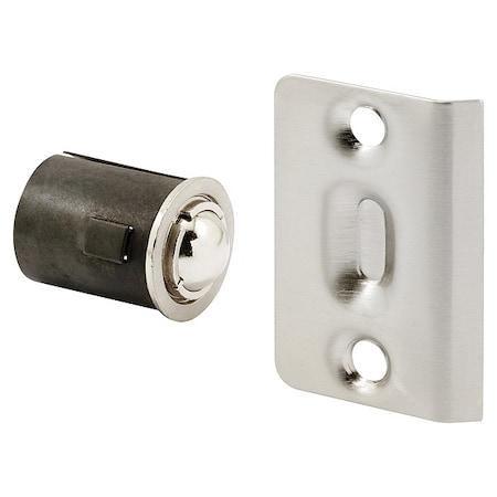 Satin Nickel Drive-In Ball Catch with Strike (Single Pack) MPN:N 7334