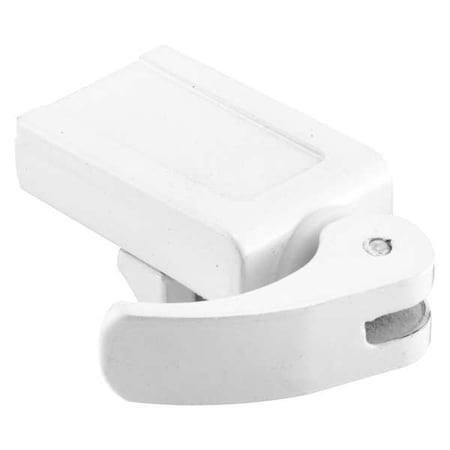 7/8 in. White-Painted Diecast Vinyl Patio Door Lock with Adjustable (Single Pack) MPN:U 10547