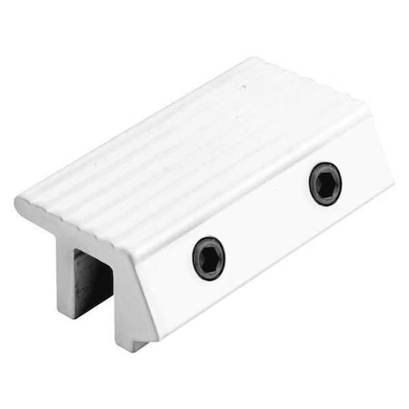 1/4 in. x 2 in. Diecast Construction White-Painted Sliding Door Lock (Single Pack) MPN:U 9817
