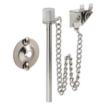 Door Lock, Pin Lock, Chrome Plated MPN:U 9858