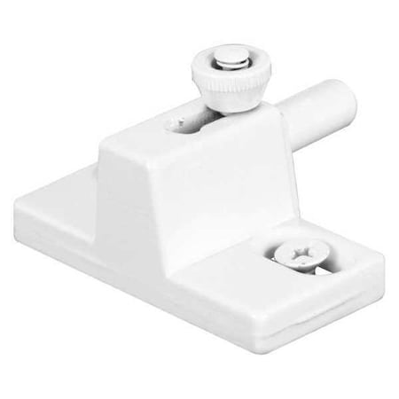Diecast, White Finish, Anti-Lift Sliding Door Bolt Lock (Single Pack) MPN:U 9867