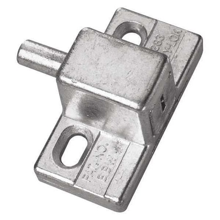 Push-In Keyed Lock, 1/4 in. Diameter Bolt, Diecast (Single Pack) MPN:U 9870