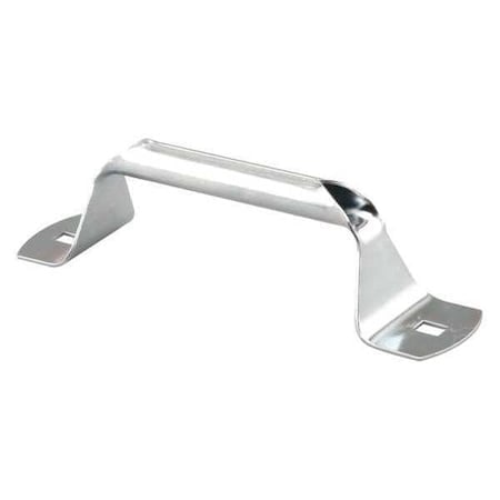 Bottom Lift Handle, Galvanized Steel, Zinc Plated Finish (2 Pack) MPN:GD 52130