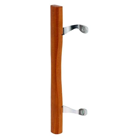 Sliding Patio Door Wood Pull, Chrome Plated Brackets (Single Pack) MPN:C 1034