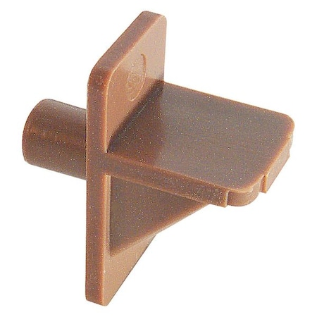Shelf Support Pegs 1/2 in. Width X 1 in. Length X 1/4 in. Diameter Plastic Light Brown, PK50 MPN:MP9001