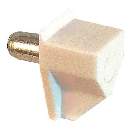 5 mm Off-White Plastic Shelf Support Peg, PK8 MPN:U 10161