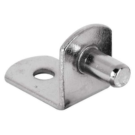 Shelf Support Peg, 5mm, Steel, Nickel Plated, PK8 MPN:U 10171