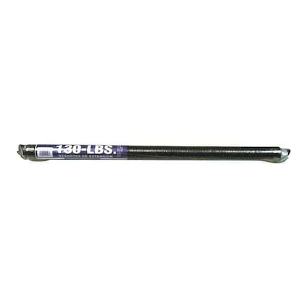 130 lb., Black Tip, Sectional Garage Door Extension Spring with Safety Cable (Single Pack) MPN:GD 12193