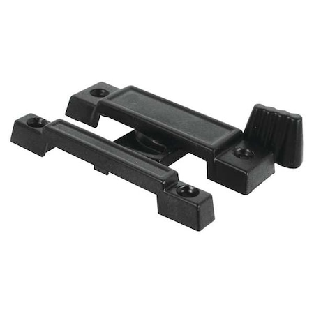 Window Lock, Black, 2 1/4 in L, 23/32 in W MPN:F 2532