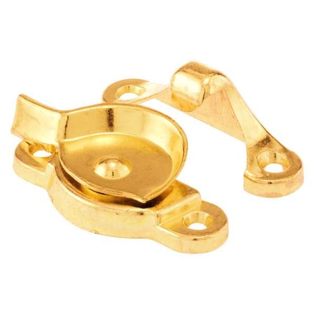 Window Lock, Gold, 1 15/16 in L, 5/8 in W MPN:F 2574