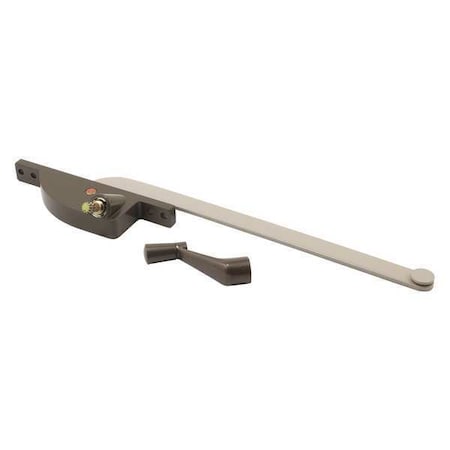 Steel Casement Operator, 9 in. Arm, Teardrop Housing, Bronze, Left (Single Pack) MPN:H 4285