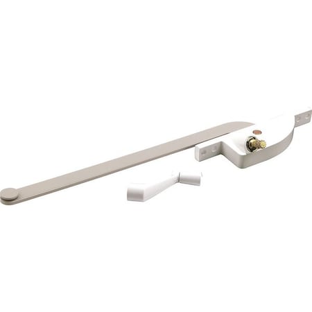 Steel Casement Operator, 9 in. Arm, Teardrop Housing, White, Right (Single Pack) MPN:H 4297