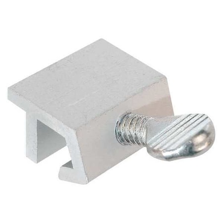 Sliding Window Economy Lock in Extruded Aluminum, 1 in., Mill Finish, PK4 MPN:MP4036-4