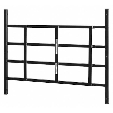 Window Security Guard, Black, 54 in L MPN:S 4767