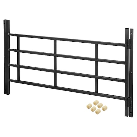 21 in., Black, Carbon Steel, Operable 4-Bar Window Grill (Singe Pack) MPN:S 4779