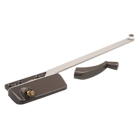 9-1/2 in. Single-Arm Right-Hand Casement Operator with Crank Bronze Finish (Single Pack) MPN:TH 23023