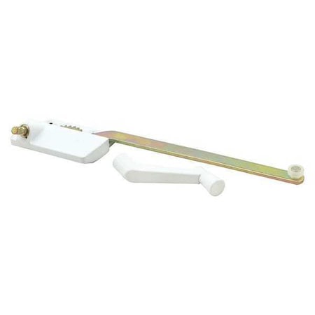 9-1/2 in. Single-Arm Right-Hand Casement Operator with Crank, fits Truth, White Finish (Single Pack) MPN:TH 23025