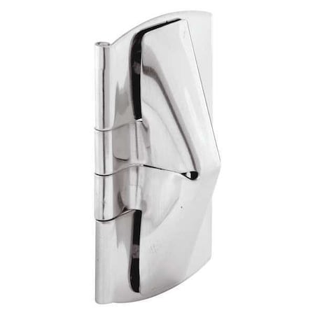 1 in. x 2 in. Stamped Stainless Steel, Natural Finish Window Flip Lock (2 Pack) MPN:U 10683