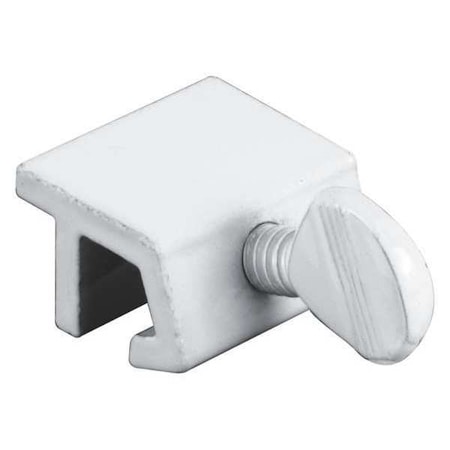 Aluminum, White Finish, Sliding Window Security Lock, PK4 MPN:U 9823