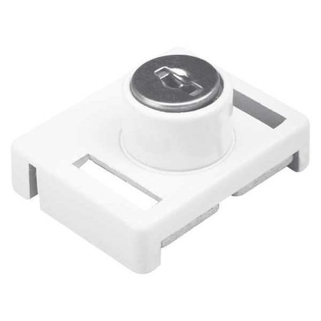 1-23/32 in. White, Keyed Sliding Window Lock (Single Pack) MPN:U 9839