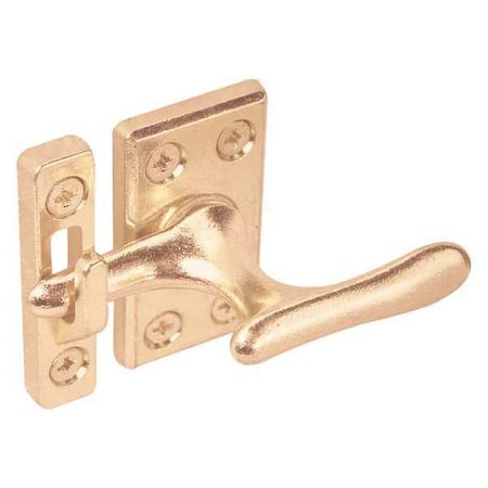 Diecast with Brass Finish, Casement Window Sash Lock (Single Pack) MPN:U 9935