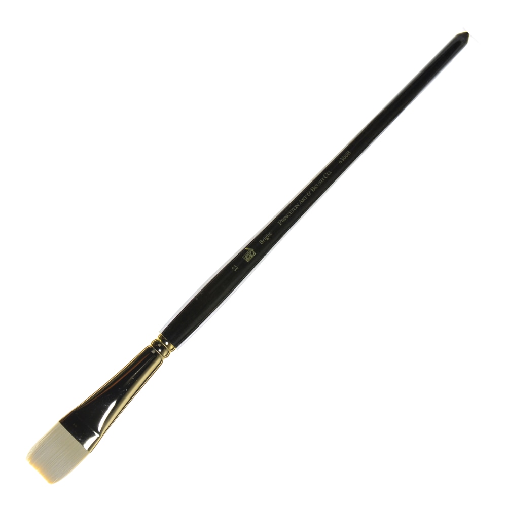 Princeton Series 6300 Dakota Paint Brush, Size 12, Bright Bristle, Synthetic, Blue MPN:6300B-12