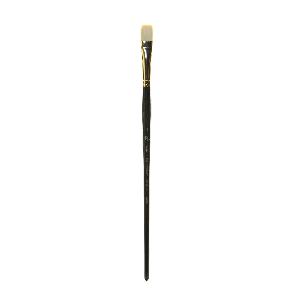 Princeton Series 6300 Dakota Paint Brush, Size 8, Bright Bristle, Synthetic, Blue MPN:6300B-8