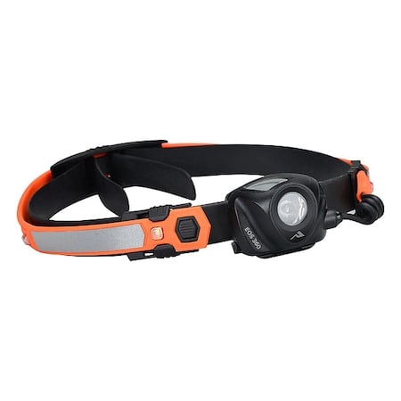 Headlamp, 165 lm, Black, Industrial, Plastic MPN:EOS360-BK