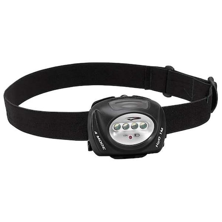 PRINCETON TEC 78 Lumens, LED Black Headlamp MPN:QUAD-IND
