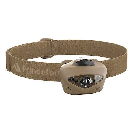 Tactical Headlamp, AAA Battery, 2 Output MPN:VIZZ23-RGB-TN