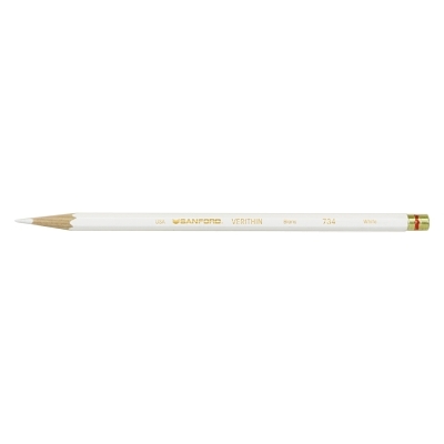 White Prismacolor Verithin Art Pencil MPN:02429