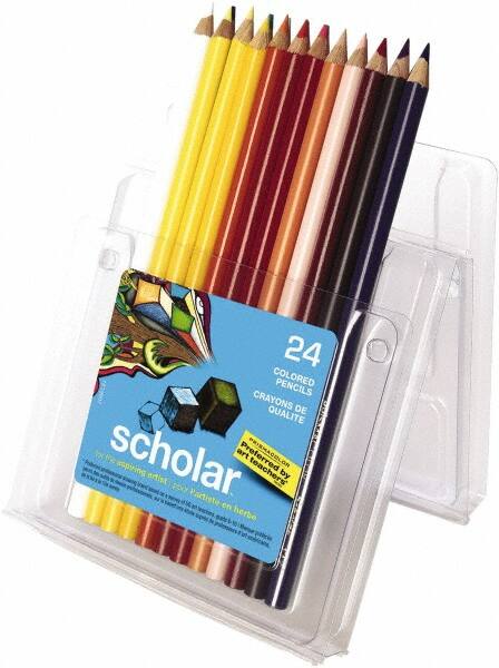 Color Pencil: Scholar Tip, Assorted Colors MPN:92805