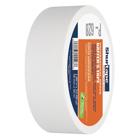 Gaffer'sTape, Wht, 54-5/8ydL, 1-7/8inW, PK24 MPN:106073