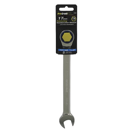 Ratcheting Combo Wrench, 17mm MPN:11660