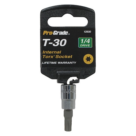 ternal Torx Socket, 1/4