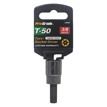 Tamper Proof Torx Socket, 3/8
